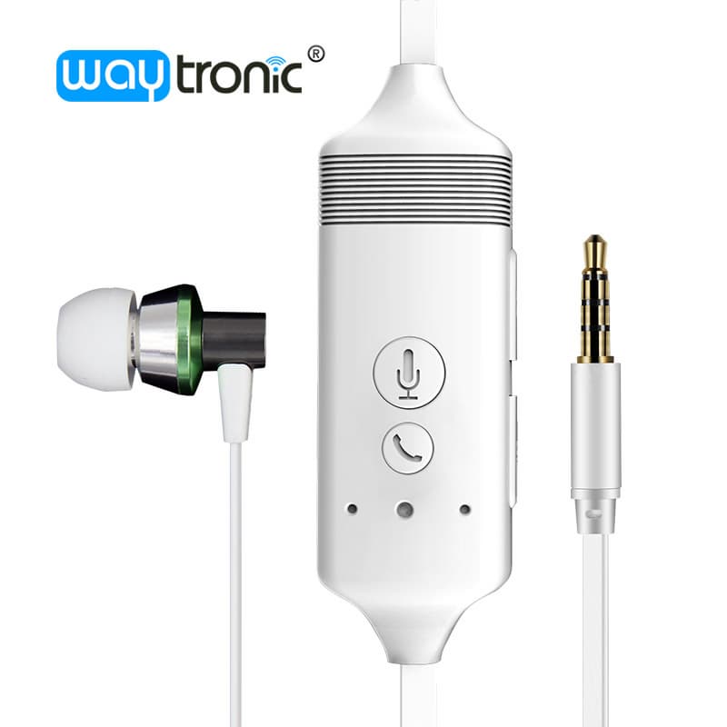 promotional earplug  usb mobile phone recording earphone